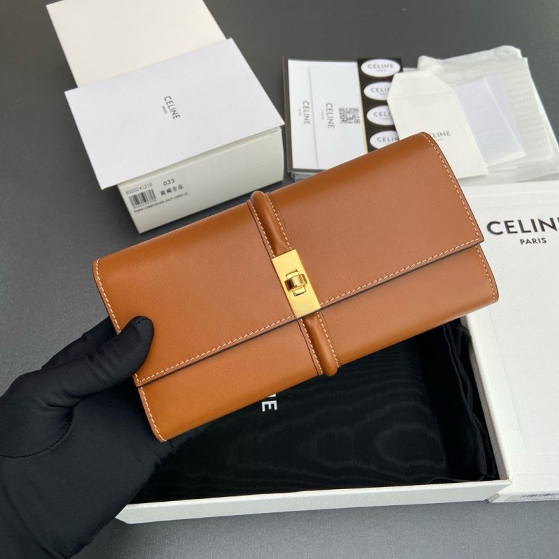 Celine  Long  wallet-Tan