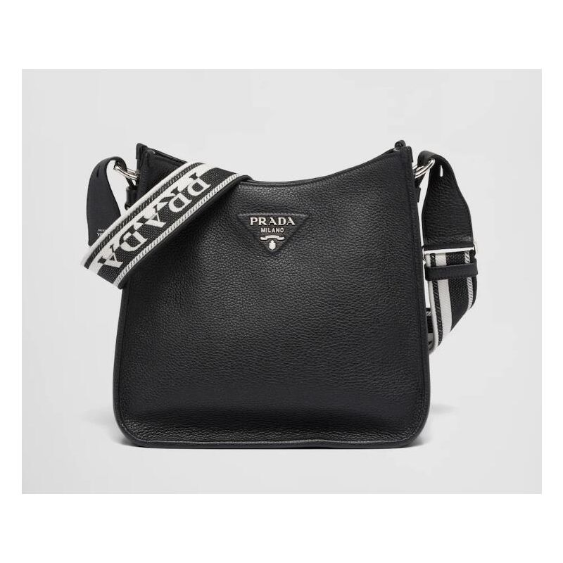 Prada Leather Hobo Bag 