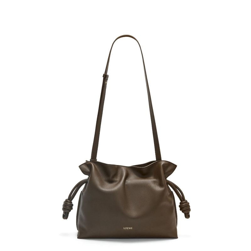 Loewe Medium Flamenco Bag-Chocolate
