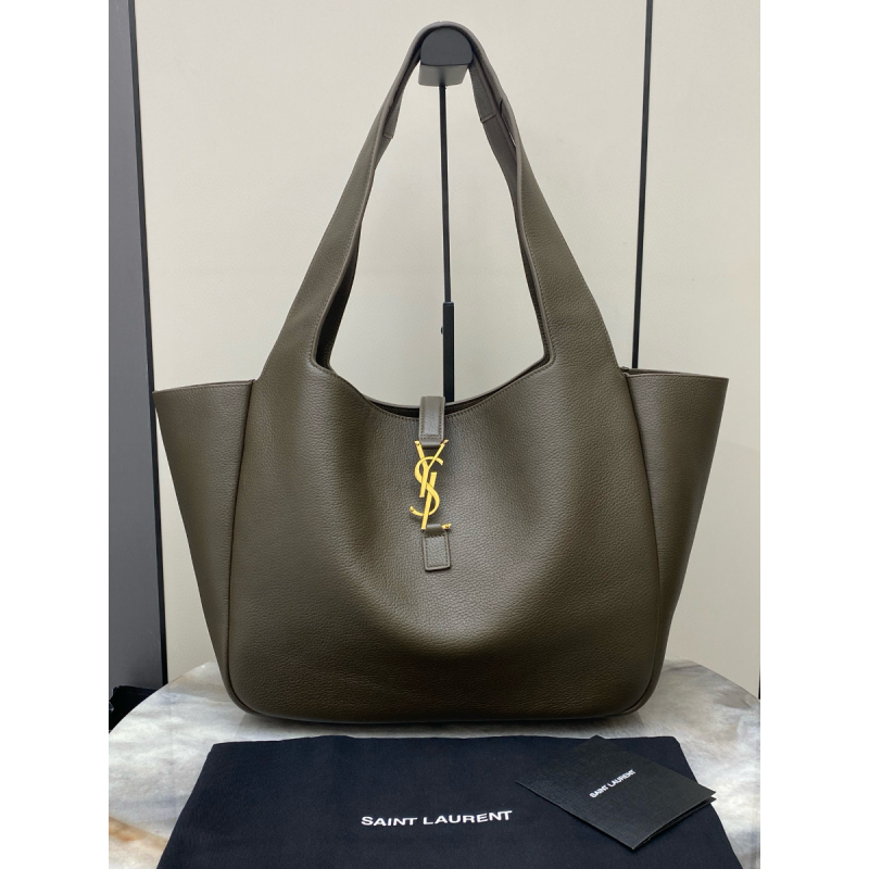 LE 5 À 7 BEA TOTE aus weichem Hirschleder- Light Musk