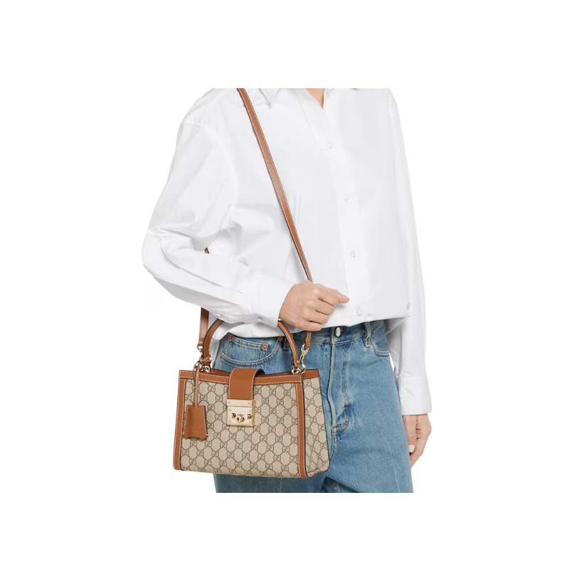 Padlock Medium Top Handle Bag