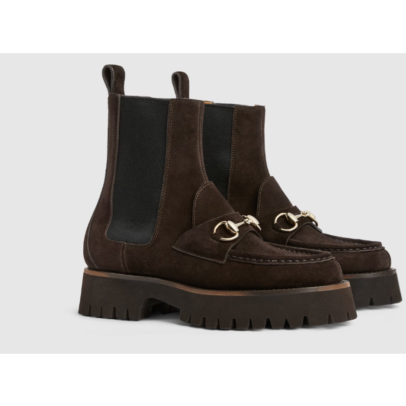 Women's ankle boot with Horsebit