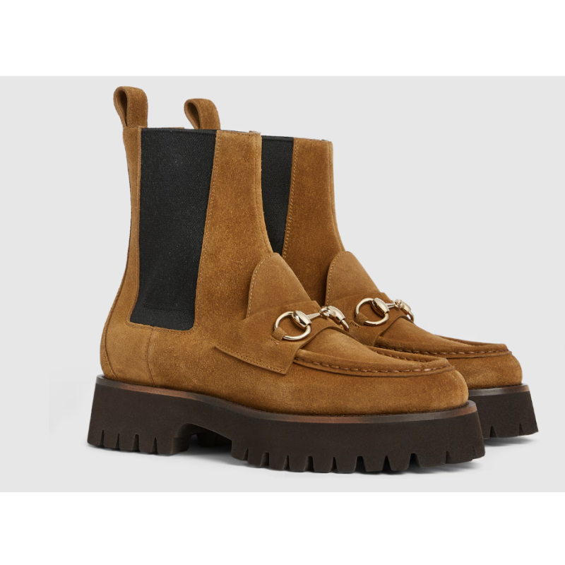 Women's ankle boot with Horsebit