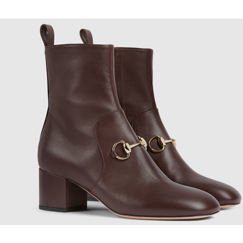Women's ankle boot with Horsebit