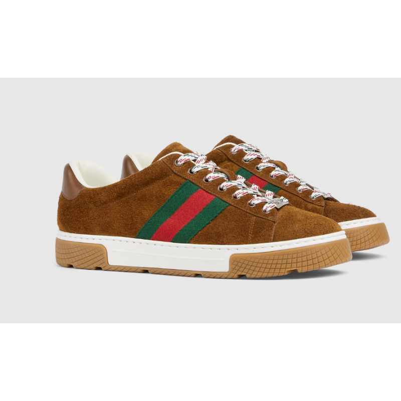 Men's Gucci Ace trainers with Web