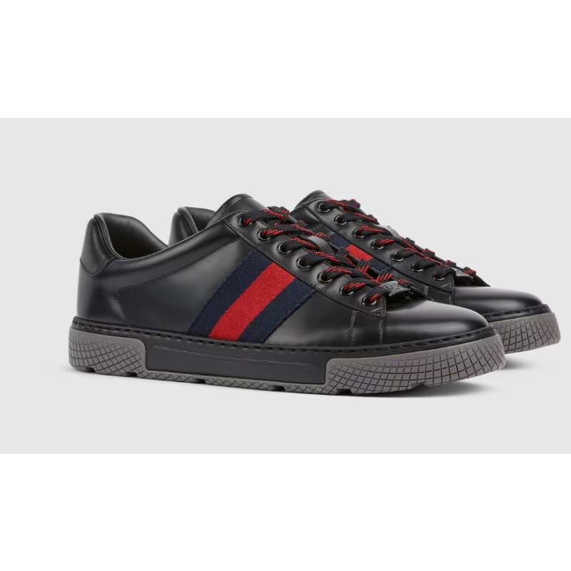 Men's Gucci Ace trainers with Web