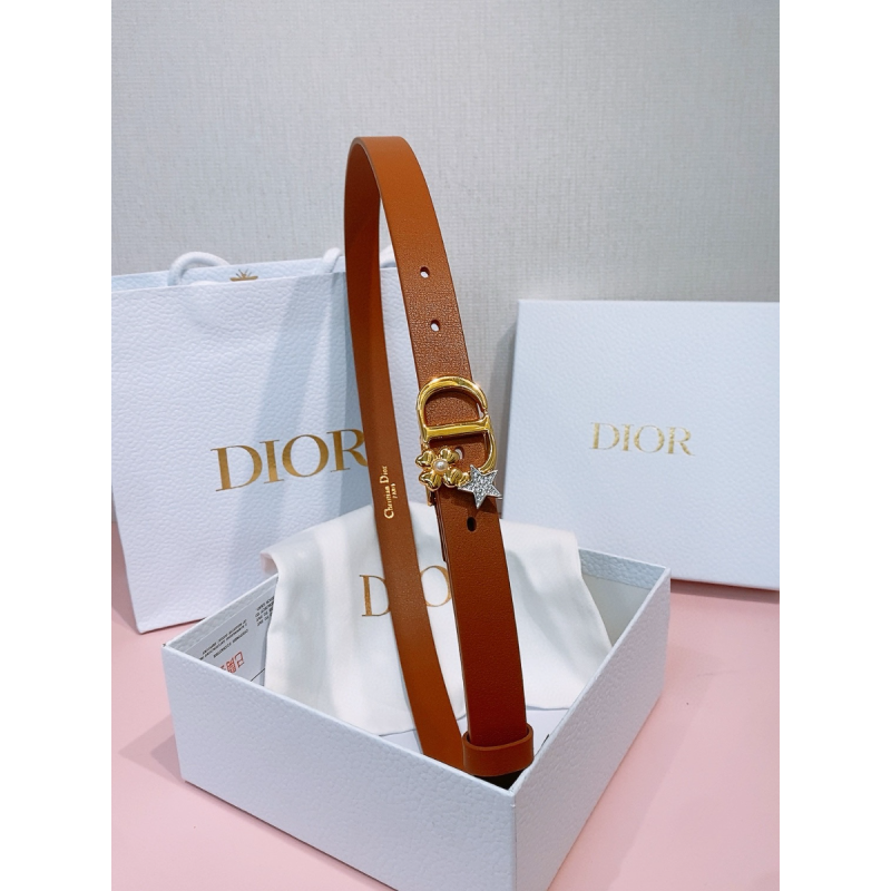 Dior Leather Belt 2.0cm
