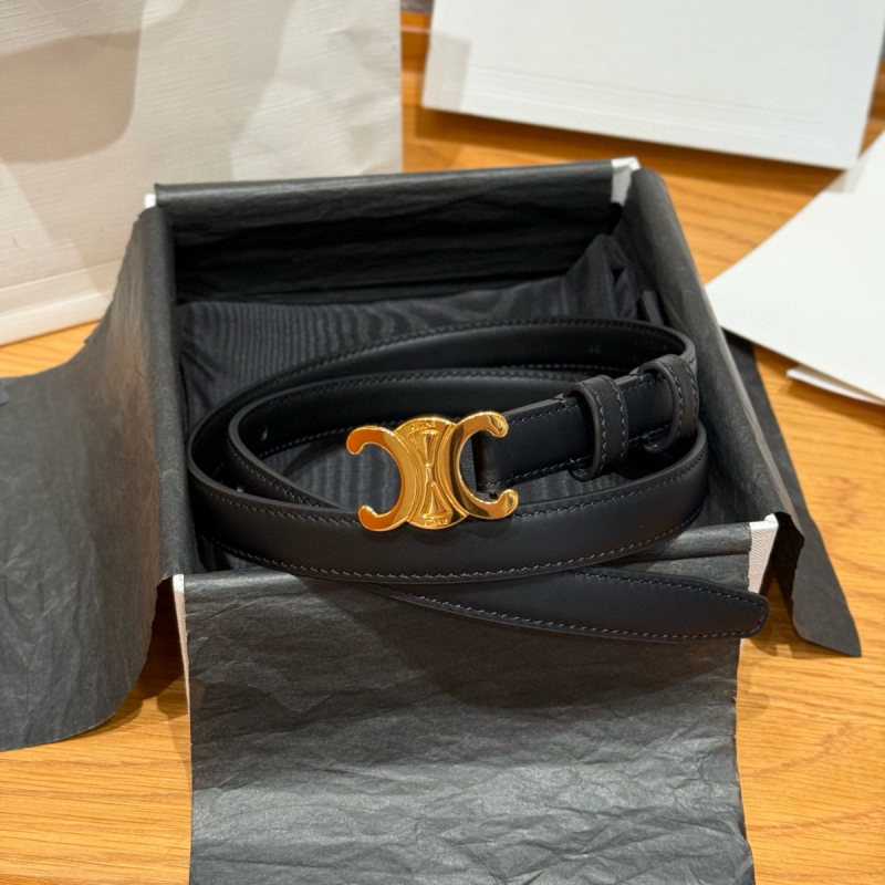 Celine Triomphe Belt 18mm 