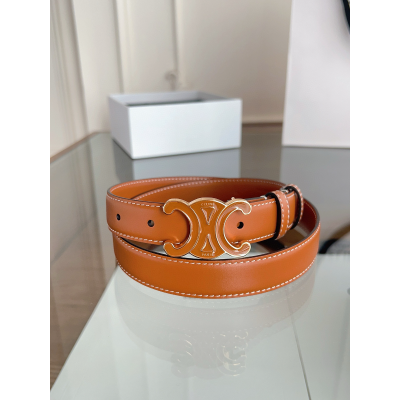 Celine Triomphe Belt 25mm 