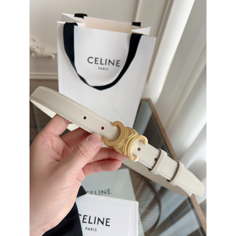 Celine Triomphe Belt 25mm