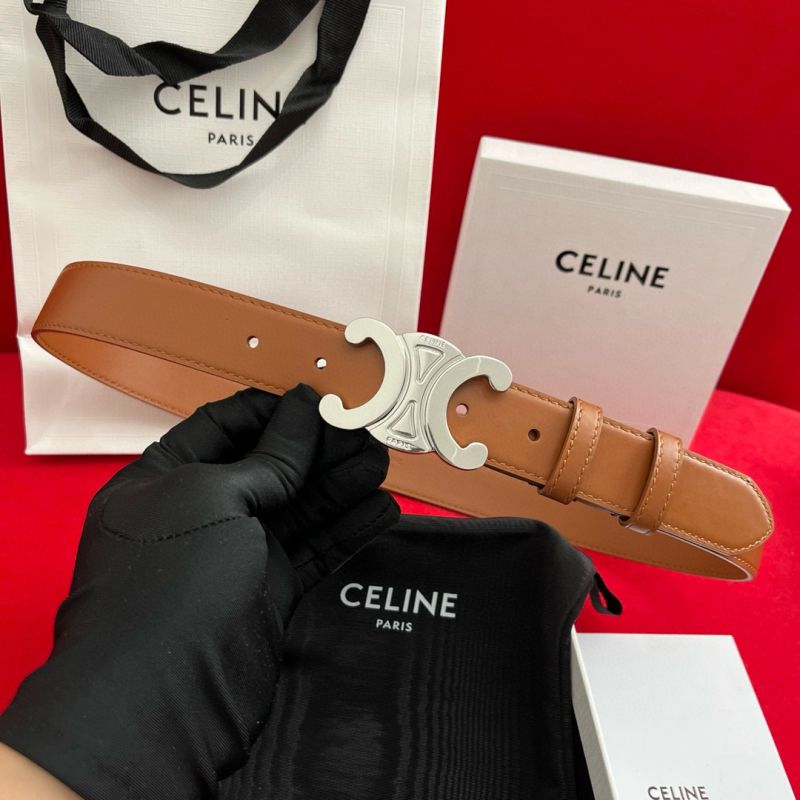 Celine Triomphe Belt 30mm