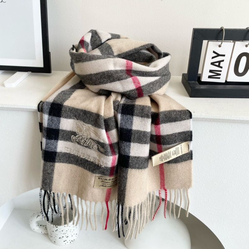 Burberry Classic Check Cashmere Scarf