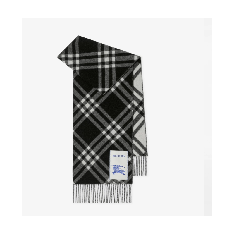 Burberry Check Cashmere Scarf
