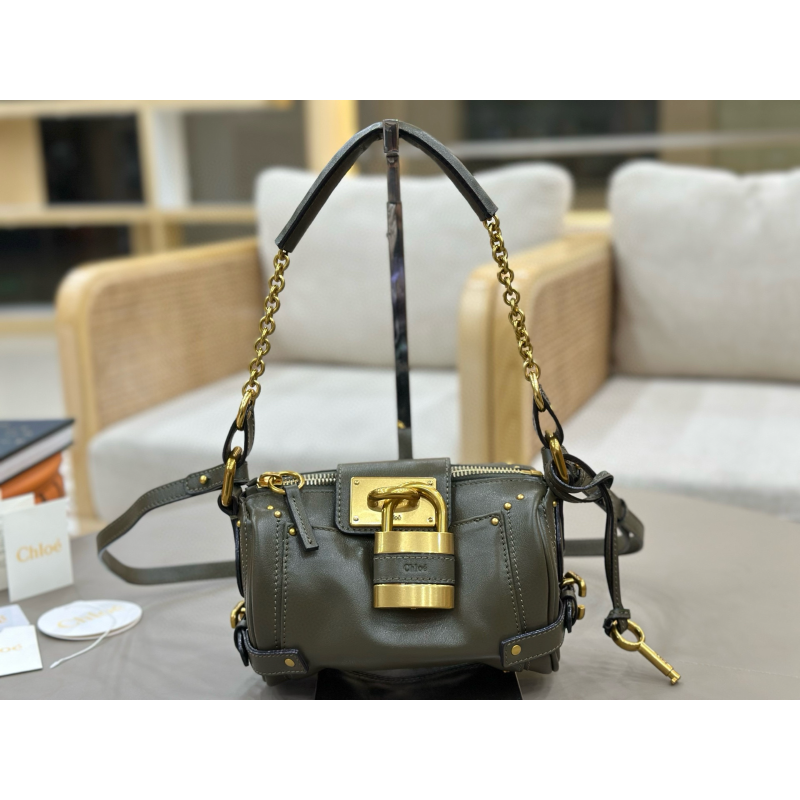 Chloe Paddington Small Chain Bag-Winter Ivy