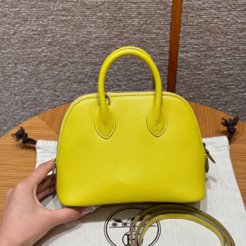 Hermes Bolide Mini Bag 1923-Lime