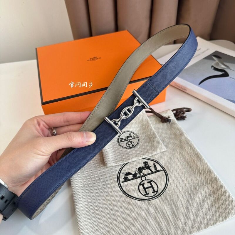 Hermes Reversible Belt 2.4cm