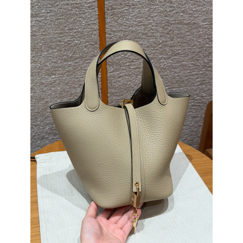 Hermes Picotin Lock Bag 18/22-Trench