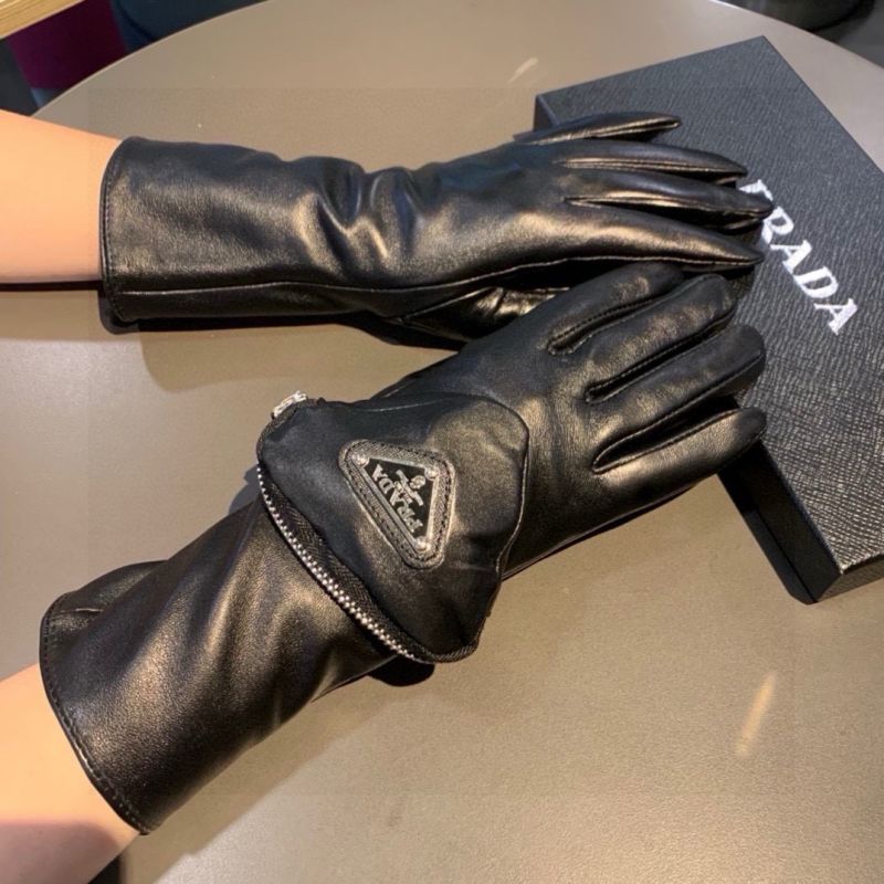 Prada Leather Gloves