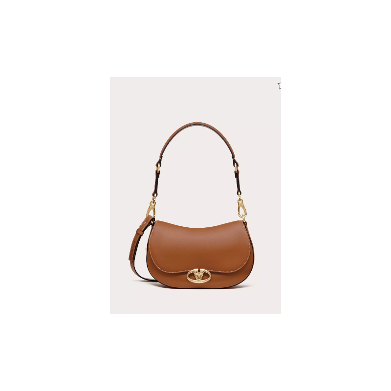 Garavani Ohval Small soulder bag in Nappa leather 