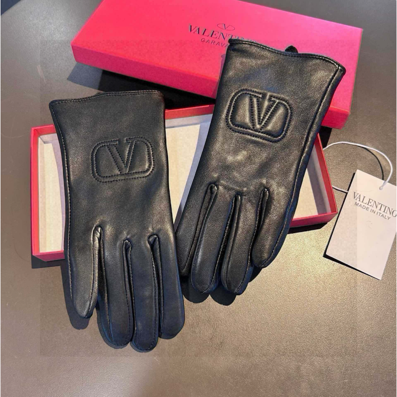 Valentino Leather Gloves