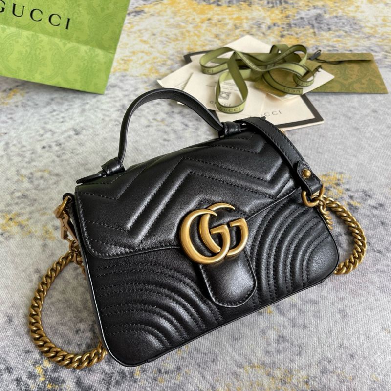 Gucci Marmont Small Top Handle Bag