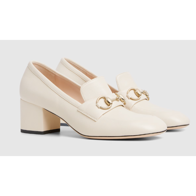 Women's loafer pump with Horsebit