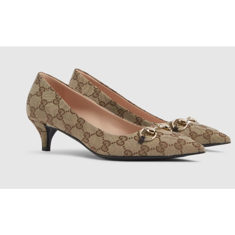 Women's pump with Horsebit