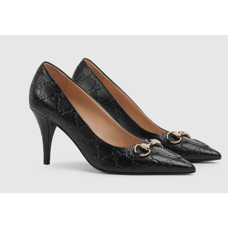 Women's pump with Horsebit