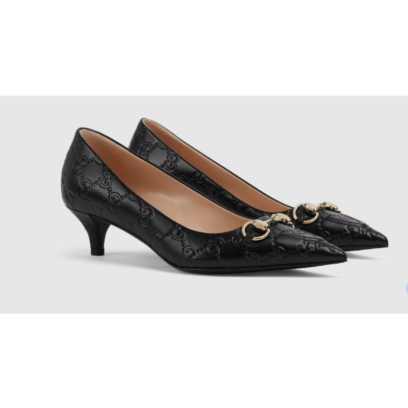 Women's pump with Horsebit
