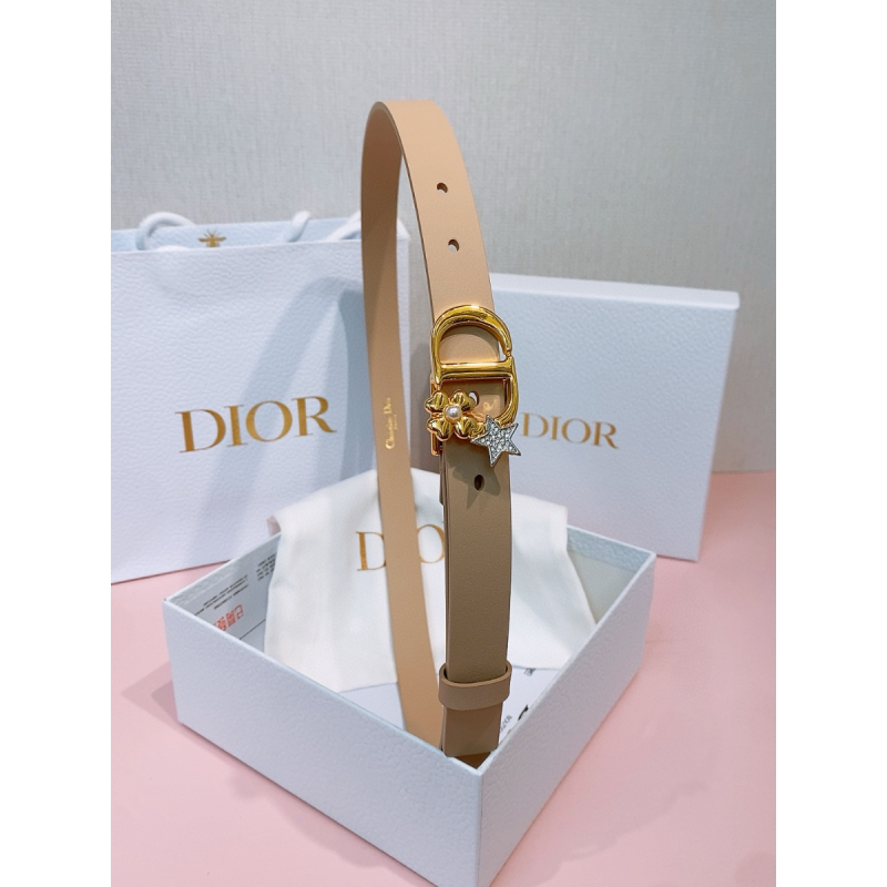 Dior Leather Belt 2.0cm