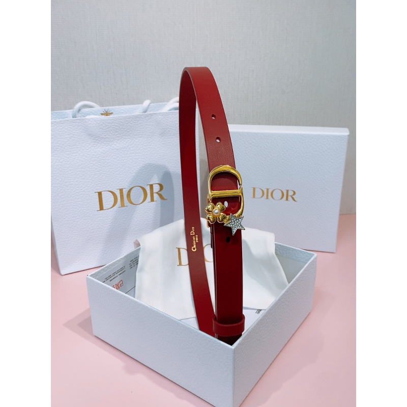 Dior Leather Belt 2.0cm