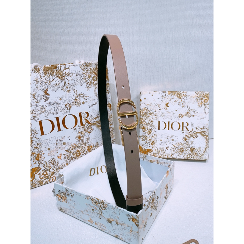 Dior Leather Belt 2.0cm