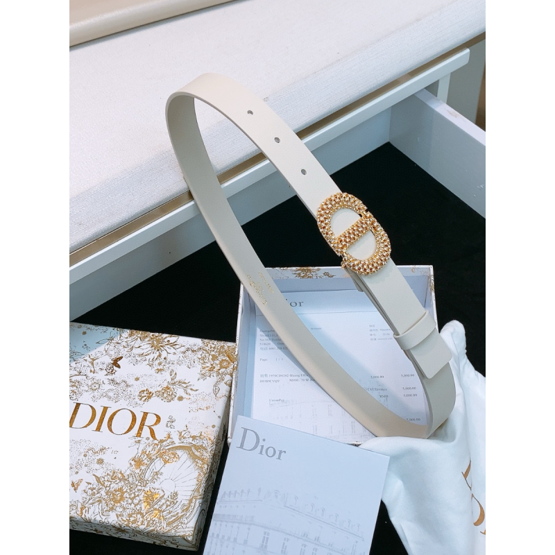 Dior Leather Belt 2.5cm