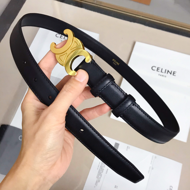 Celine Triomphe Belt 25mm 