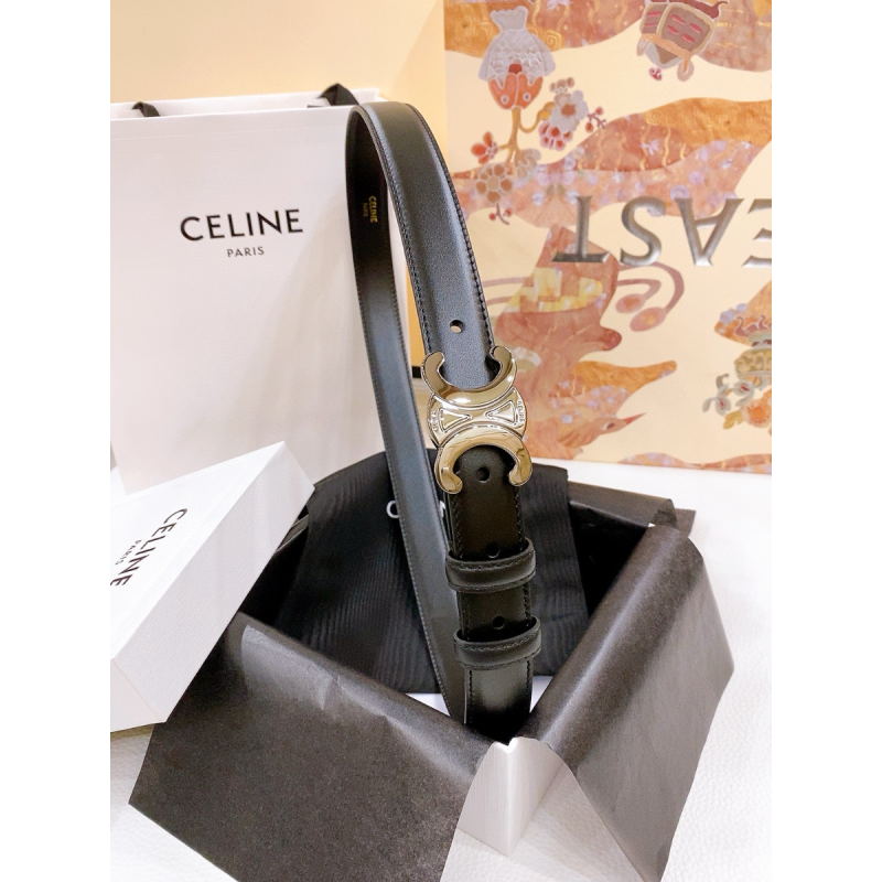Celine Triomphe Belt 25mm