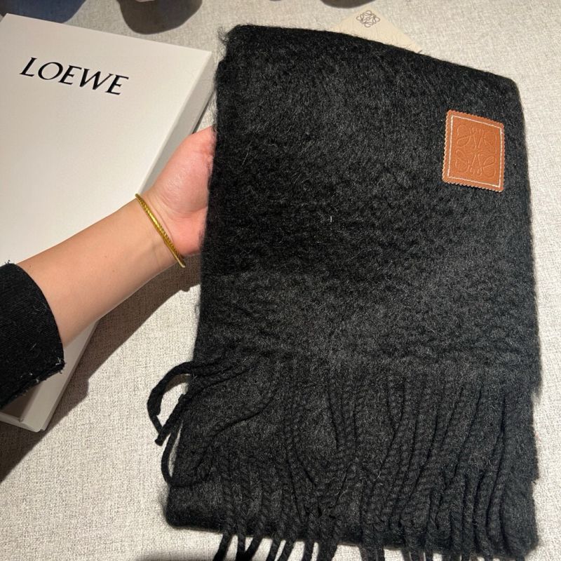 Loewe Mohair and Wool Blend Scarf