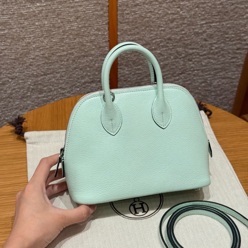 Hermes Bolide Mini Bag 1923-Menthe