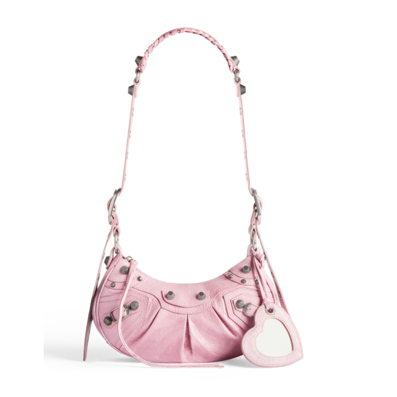 Balenciaga Le Cagole Shoulder Bag XS-Pink