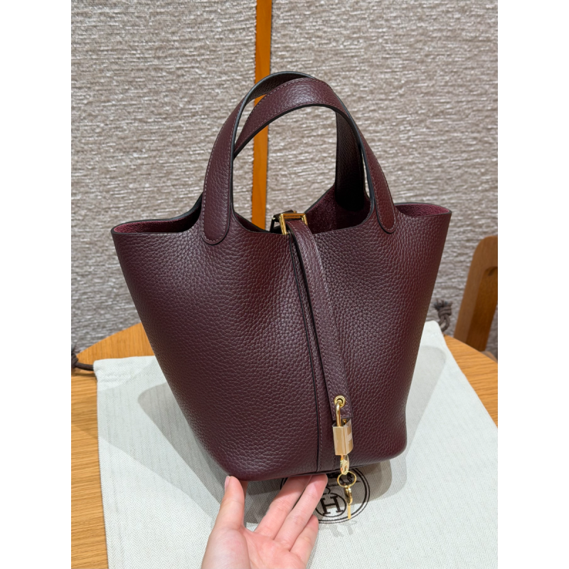 Hermes Picotin Lock Bag 18/22-Rouge Seller